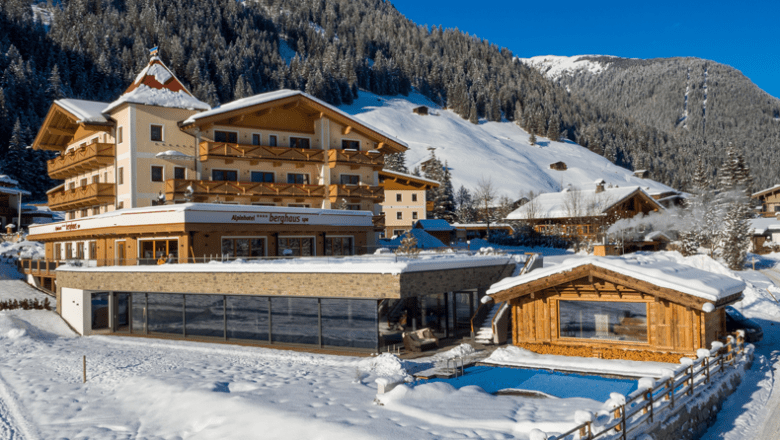Alpinhotel Berghaus: Skiën en wellness aan de voet van de Hintertuxer Gletscher