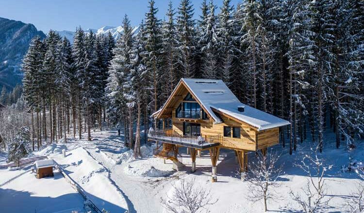 Bijzondere wintervakanties in Oostenrijk: vakantie in een luxe boomhuis of op de boerderij