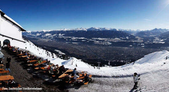 Innsbruck skigebied Seegrube