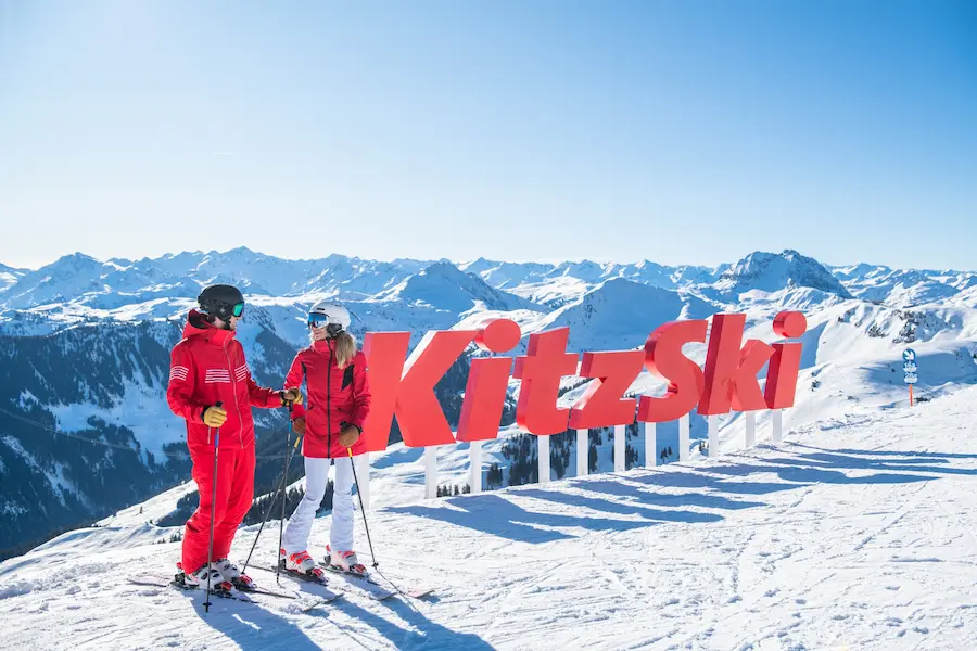 Wie naar skigebied Kitzbühel op wintersport gaat, wil ook de beroemde Hahnenkamm-afdaling maken. © KitzSki Werlberger