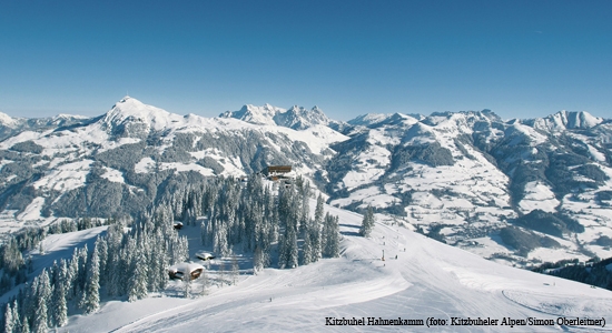 Skiën in de Kitzbüheler Alpen: de Hahnenkamm in Kitzbühel