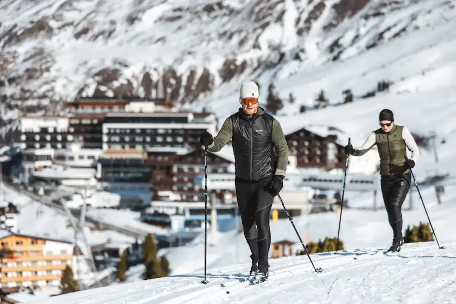 Langlaufen in Gurgl kan op 40 km loipen. © Jochen Müller / Ötztal Tourismus