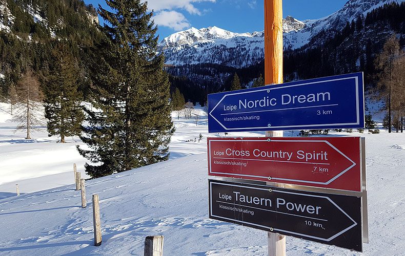 Obertauern: sneeuwzeker langlaufen en winterwandelen tussen de Tauern toppen