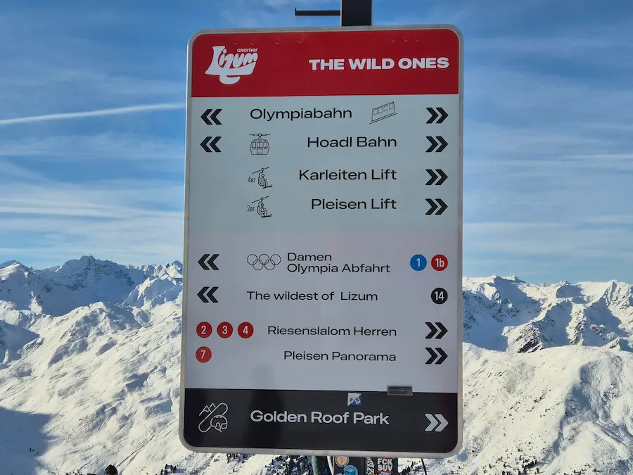 In Axamer Lizum kun je zelf de Olympische skipistes af. © Nico van Dijk / Wintersportoostenrijkgids.nl