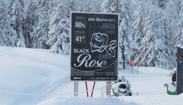 Black Rose piste © WintersportOostenrijkGids.nl