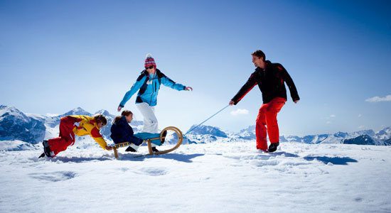 In de krokusvakantie 2025 op wintersport in Oostenrijk