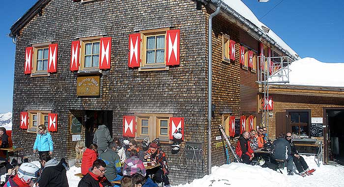 Sankt Gallenkirch: Wormser Hütte © WintersportOostenrijkGids.nl
