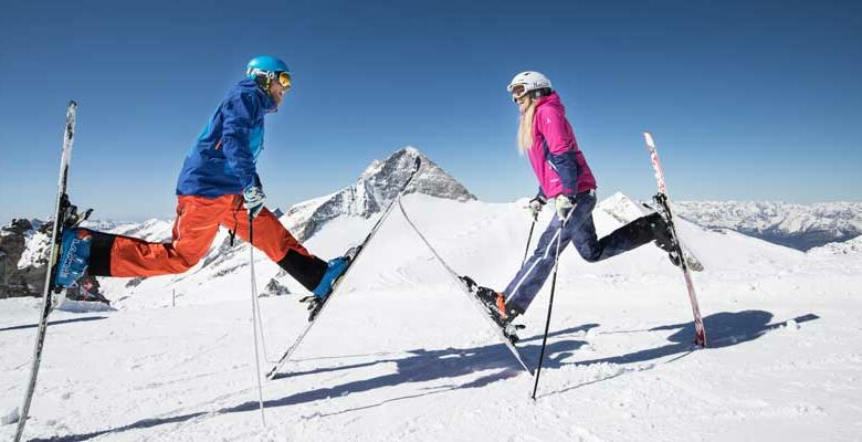Skiën in Oostenrijks enige skigebied dat het hele jaar open is