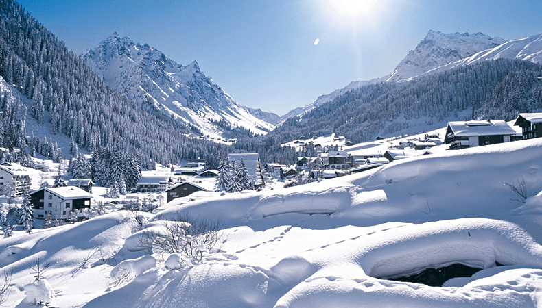 Skiën in Gargellen © Montafon Tourismus / Georg Alfare