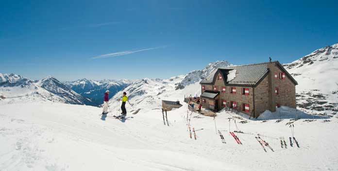 Skiën in Karinthië op de Mölltaler Gletscher © Franz Gerdl/Kärnten Werbung 