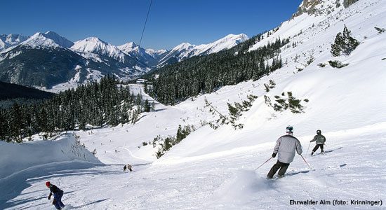 Wintersport in Ehrwald: skigebied om terug te komen