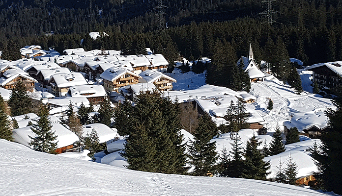 Het skigebied van Königsleiten maakt deel uit van de Zillertal Arena. © WintersportOostenrijkGids.nl