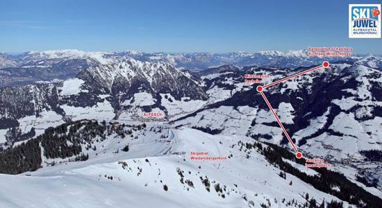 Nieuw skigebied Ski Juwel verbindt Alpbachtal en Wildschönau