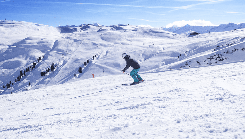 De pisten in skigebied Wildkogel-Arena bestaan voor 85 procent uit blauwe en rode pistes ©  Wildkogel-Arena