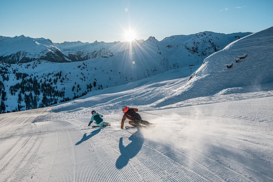 Beleef een unieke wintersportvakantie in de skigebieden van Montafon, het bijzondere dal in Vorarlberg | WintersportOostenrijkGids.nl Silvretta Montafon bij Sankt Gallenkirch is het grootste skigebied in Montafon. © Silvretta Montafon / Daniel Hug