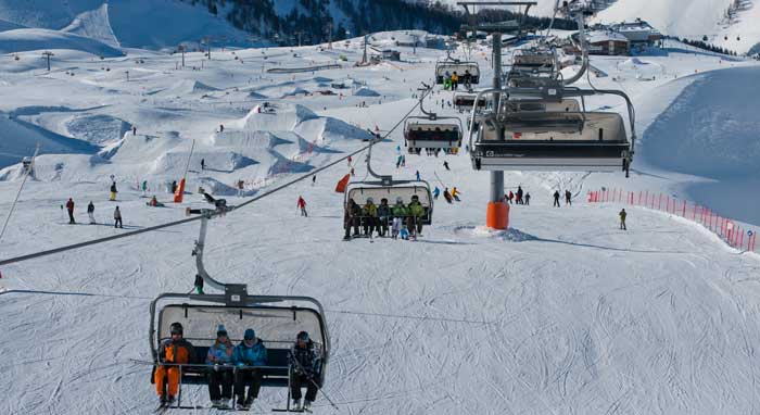 Wintersport in Ischgl: Moderne snelle skiliften in Ischgl © TVB Paznaun-Ischgl