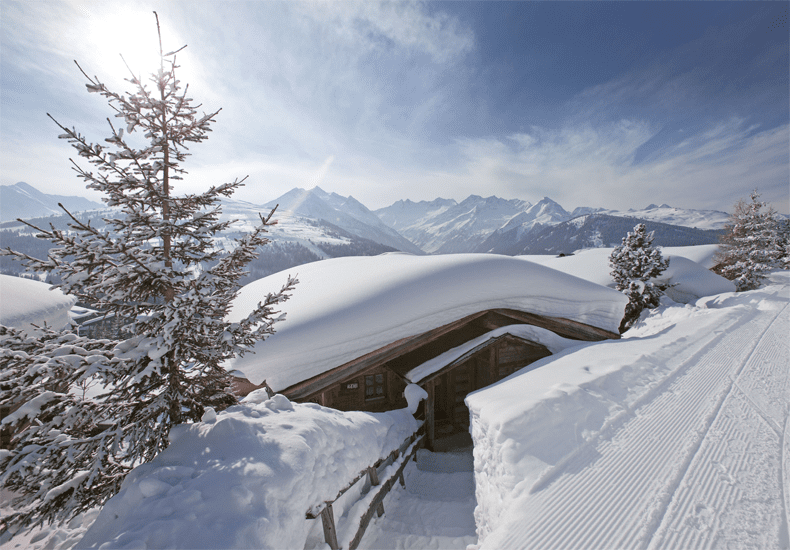 
Is Königsleiten sneeuwzeker? Nou en of! © TVB Wald / Biohotel Castello Königsleiten