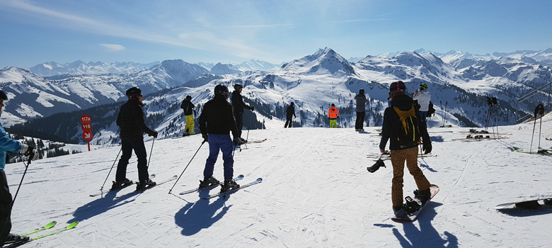 Skigebied Westendorf is overzichtelijk en telt veel brede, makkelijke pisten. © WintersportOostenrijkGids.nl