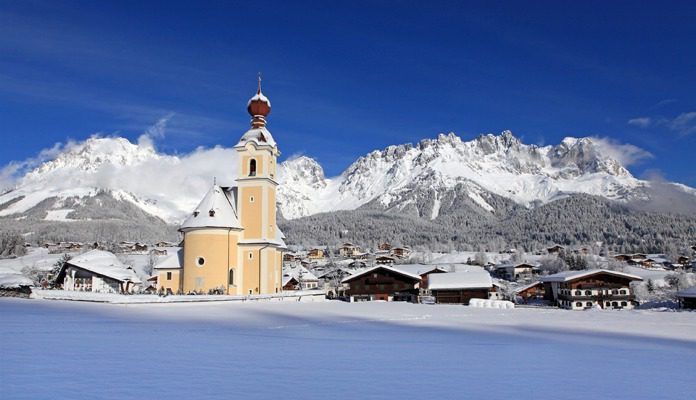 Op wintersport in Going am Wilden Kaiser: knus dorp in groot skigebied in Tirol