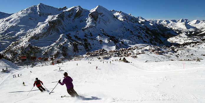 wintersport in Obertauern