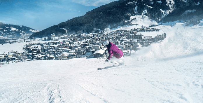 Op wintersport in Kaprun: skiën op familieberg Maiskogel © Kitzsteinhorn