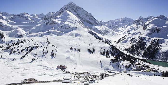 Wintersport in Kühtai: sneeuwzeker skigebied op 2020 meter hoogte 