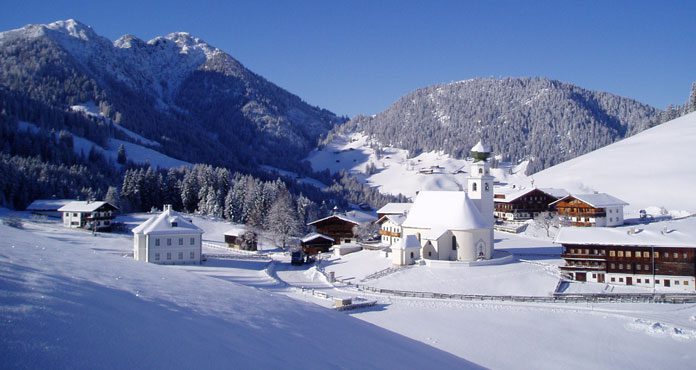 Wintersport in Thierbach: wintervakantie aan het einde van de wereld