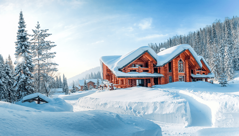 wintersport vakantiehuis © Shutterstock / Villaforyou
